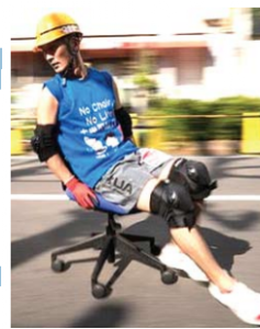 जपानमधील अनाेखी ऑफिस चेअर स्पर्धा